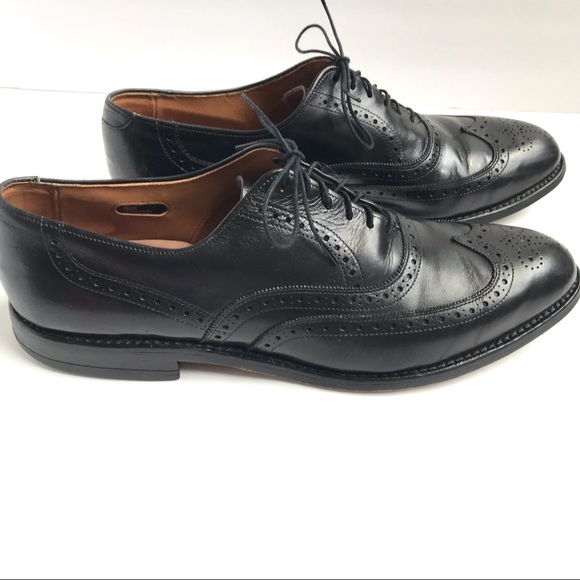 Allen Edmonds Chester Wingtip Oxford Black 11 A Narrow - Picture 3 of 13
